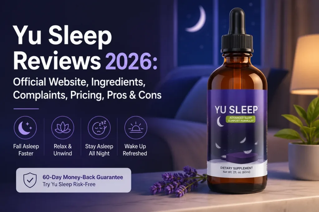Yu Sleep Reviews 2026 official website ingredients pricing and pros and cons